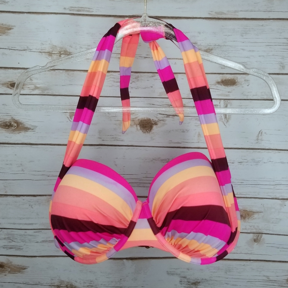 Victoria Secret Halter Bikini Top Size 38DD